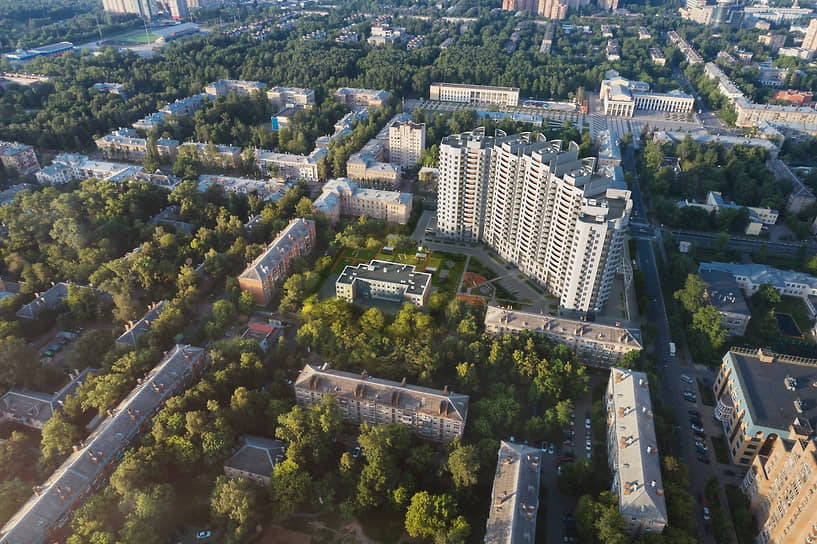 В основе подхода к благоустройству  — максимальное озеленение