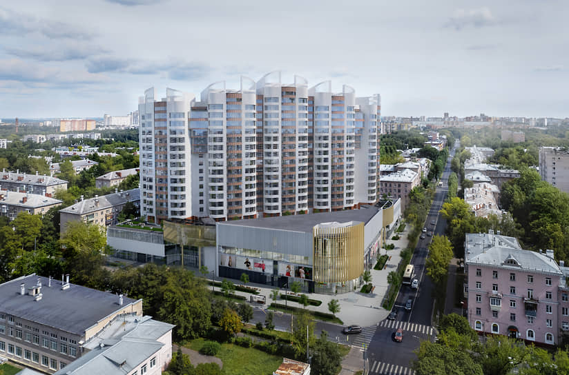 Панорамный обзор на город и парки — одно из преимуществ проекта