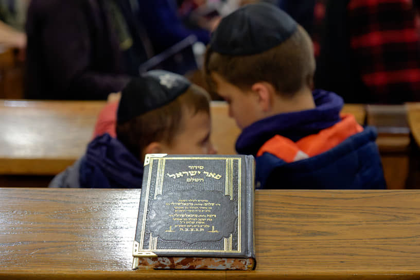 Всеобщая молитва за Израиль в Большой Хоральной Синагоге Санкт-Петербурга
