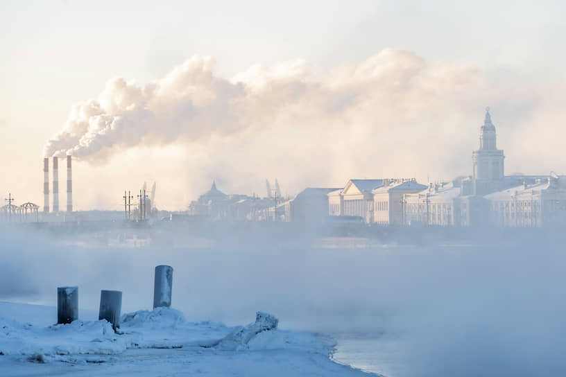 Морозы в Санкт-Петербурге