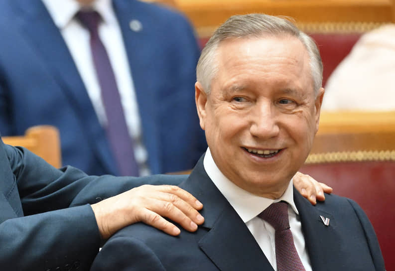 Губернатор Санкт-Петербурга Александр Беглов во время заседания Совета законодателей России в Таврическом дворце