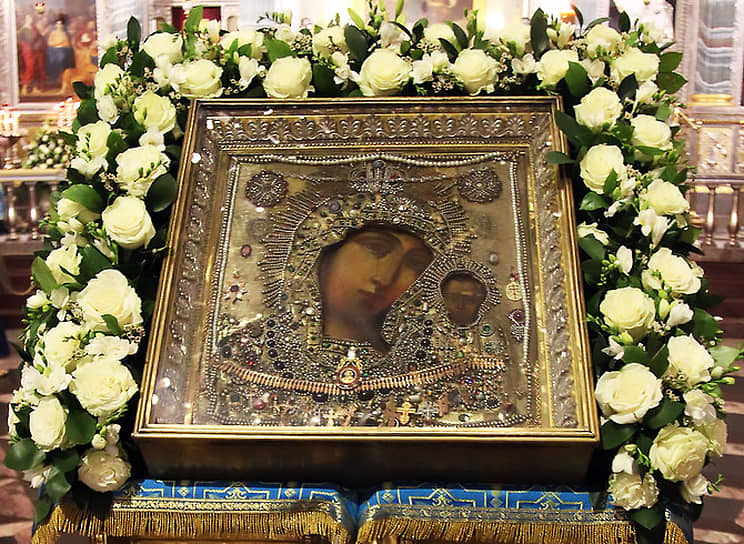 Казанская икона Божией Матери Казанского кафедрального собора Санкт-Петербурга