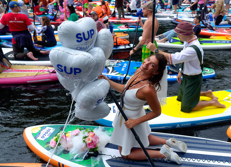 IX Международный фестиваль-карнавал любителей сапсерфинга «Фонтанка-SUP-2024»