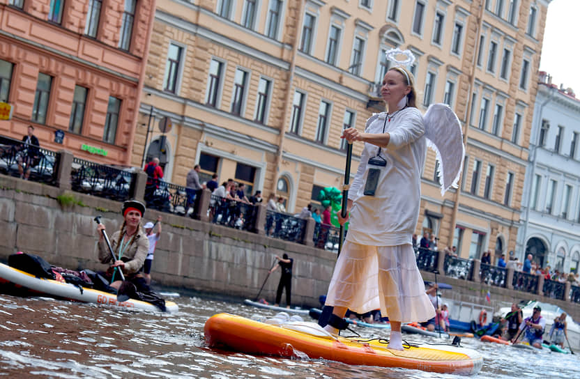 IX Международный фестиваль-карнавал любителей сапсерфинга «Фонтанка-SUP-2024»