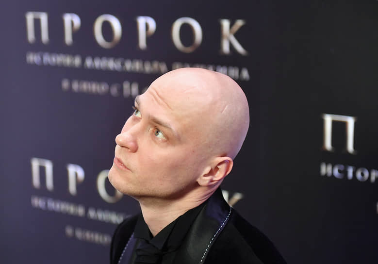 Актер Юра Борисов на премьере фильма «Пророк. История Александра Пушкина» режиссера Феликса Умарова в Михайловском театре