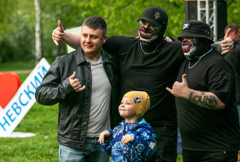 На молодежном фестивале «Невский дух»