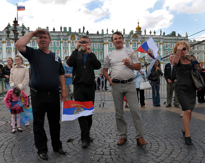 12 июня 2010 года. Санкт-Петербург. Концерт в честь Дня России на Дворцовой площади
