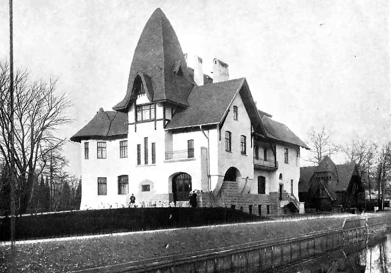1907 год. Особняк Э. Г. Фолленвейдера на Каменном острове