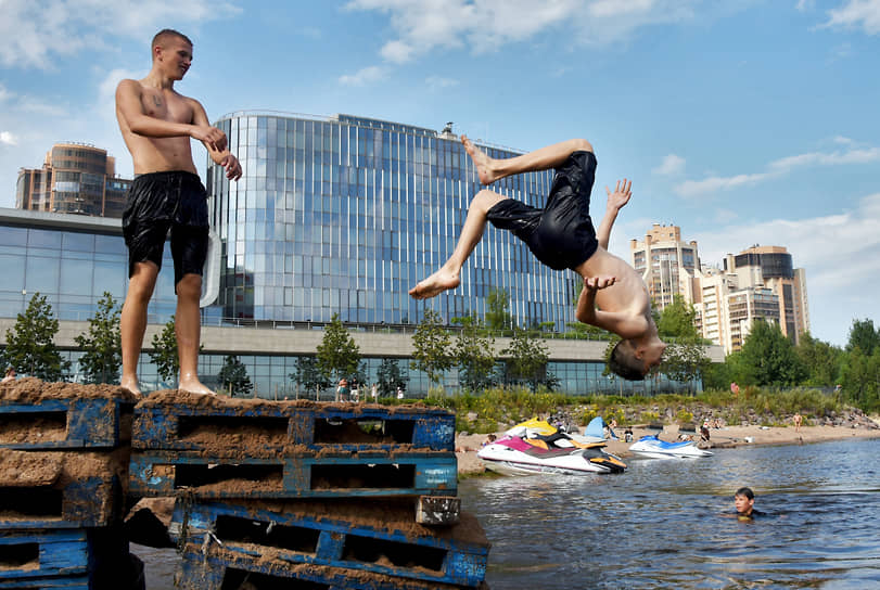 Жара в городе