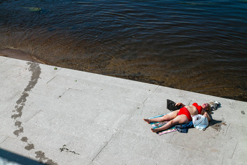 Жара в городе