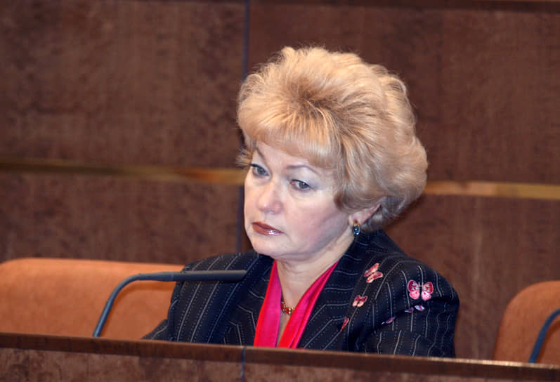 Представитель в Совете Федерации России от Великого Хурала Республики Тыва Людмила Нарусова
