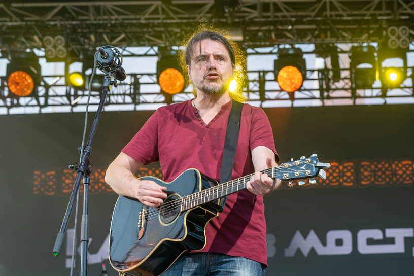 Лидер группы «Калинов Мост» Дмитрий Ревякин