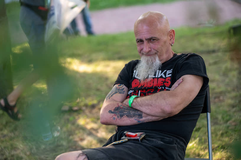 Зритель на фестивале