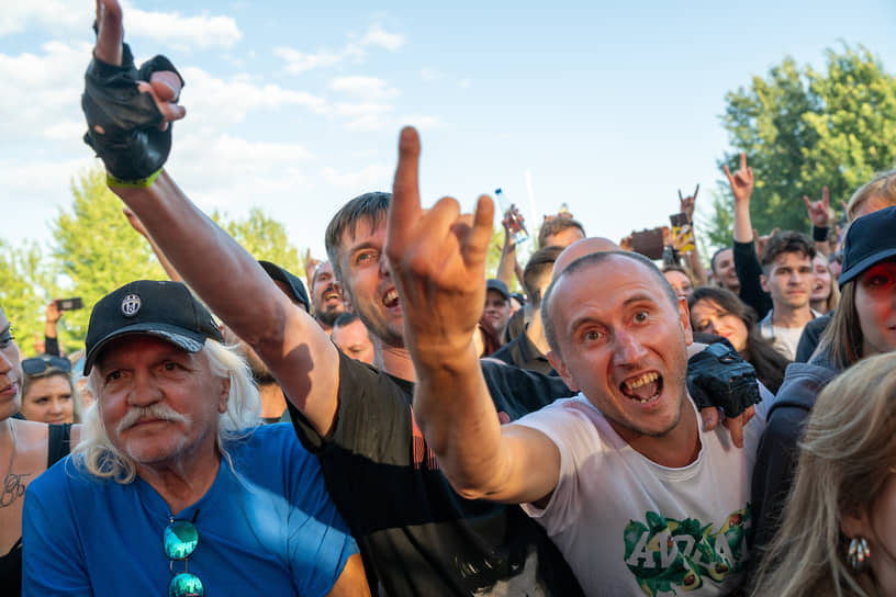 Зрители на фестивале