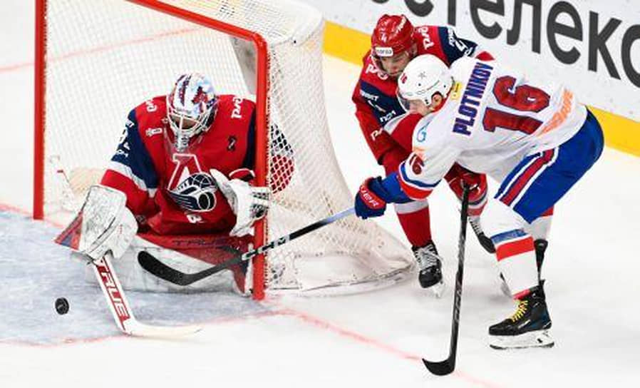 Хоккейный матч между командами «ЛОКОМОТИВ» – СКА