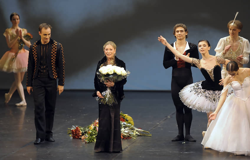 Наталия Макарова на Гала-концерте «Звезды балета» в честь юбилея Наталии Макаровой в рамках фестиваля Dance Open в Александринском театре