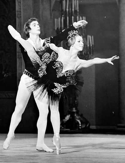 1970 год. Рудольф Нуреев и Наталия Макарова. Па-де-де из балета «Лебединое озеро»