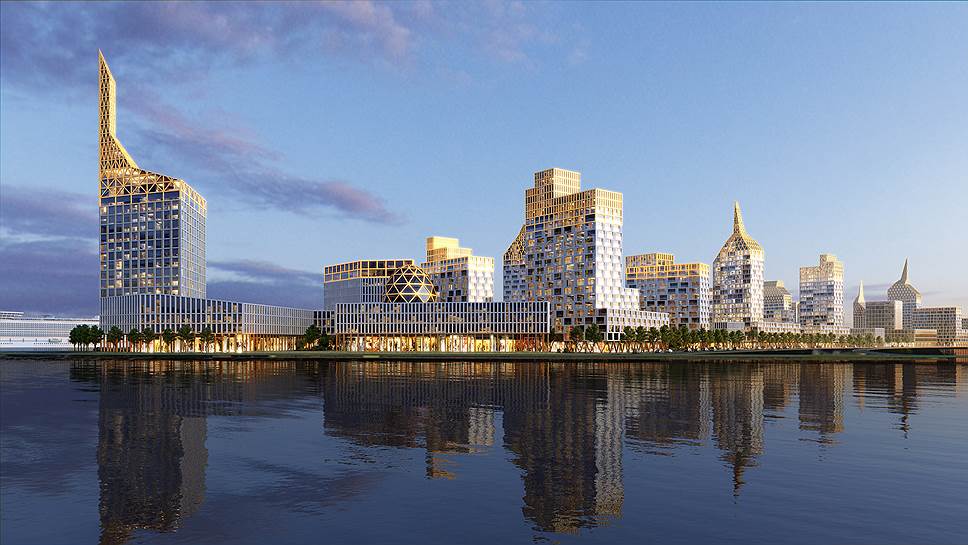 Создатели проекта Golden City поставили перед собой задачу по созданию, по сути, новой «открытки города», возникающей перед туристами, которые прибывают в Северную столицу по морю