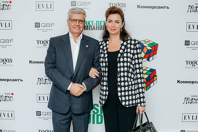 Президент корпорации «Адвекс. Недвижимость» Александр Романенко с супругой Светланой