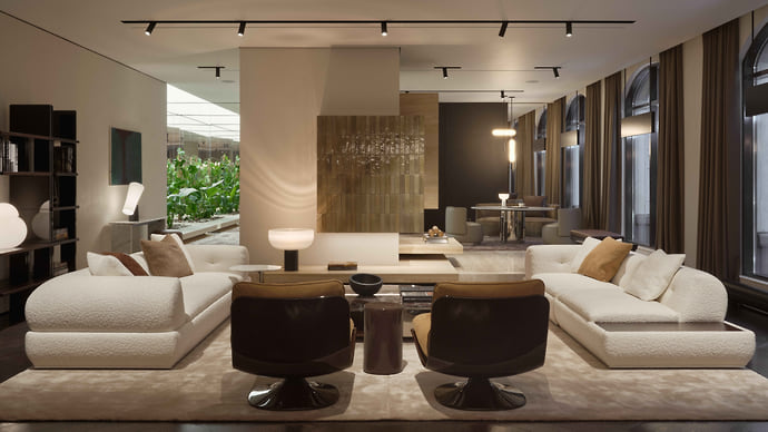 Домашняя обстановка в Minotti