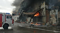 В Ростове потушили пожар на складе пластиковой тары