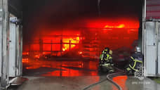Площадь пожара на складе в Ростове увеличилась до 800 кв. метров