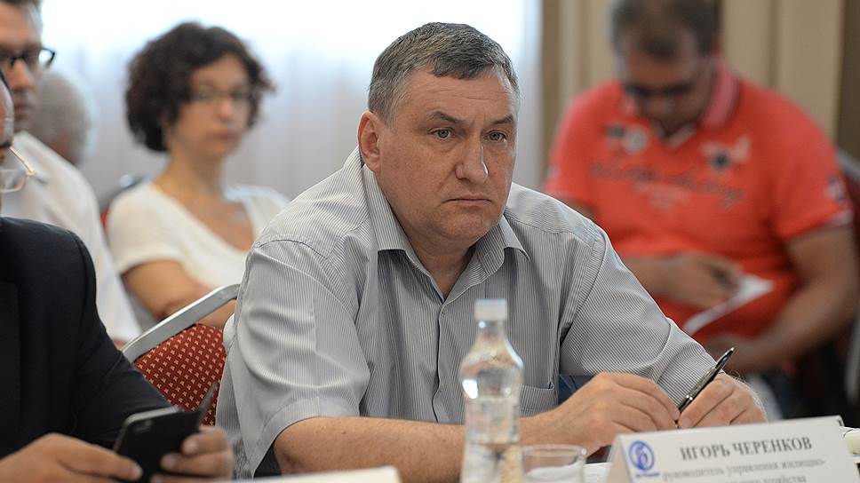 Игорь Черенков, руководитель управления жилищно-коммунального хозяйства администрации  г. Воронежа