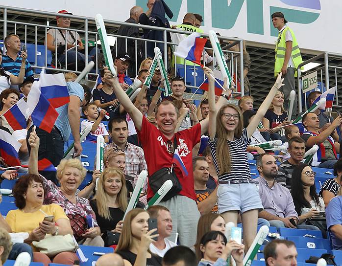 Товарищеский матч между командами России и Чехии, на стадионе &quot;Ростов-Арена&quot;