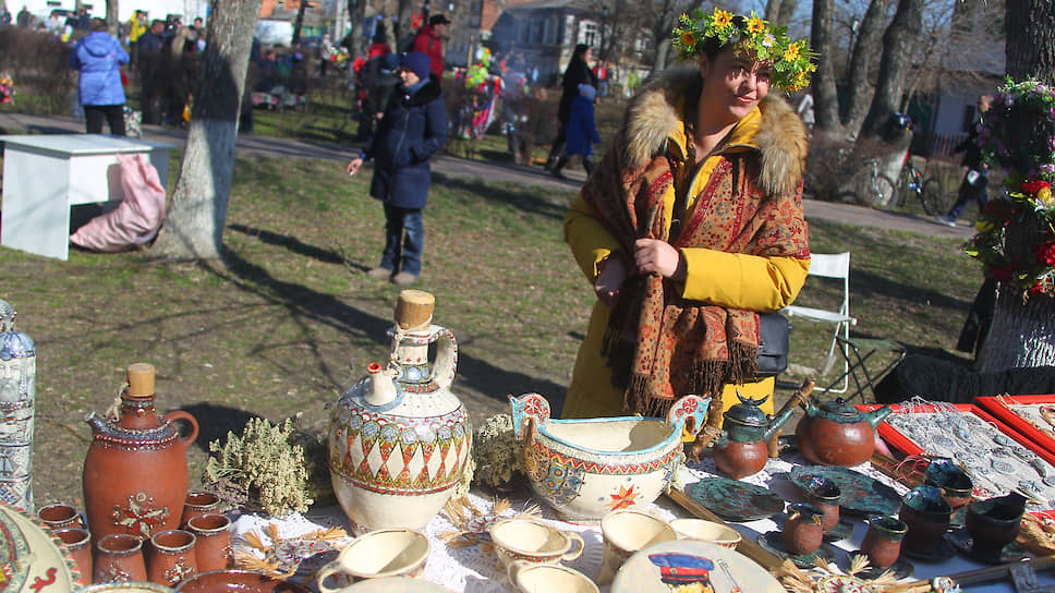 Празднование &quot;Широкой Масленицы&quot; в станице Старочеркасская.