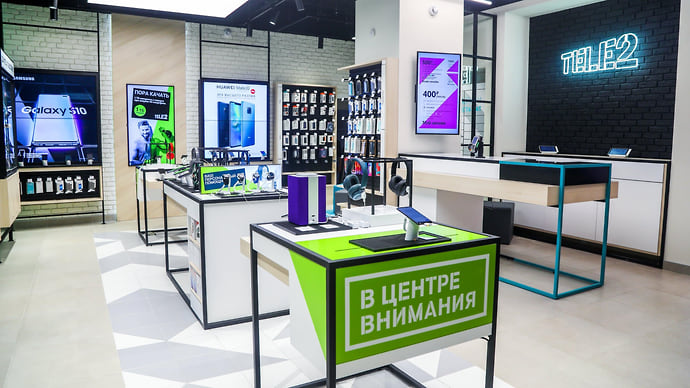 Посетители салонов Tele2 получат более качественный сервис благодаря технологии SD-WAN