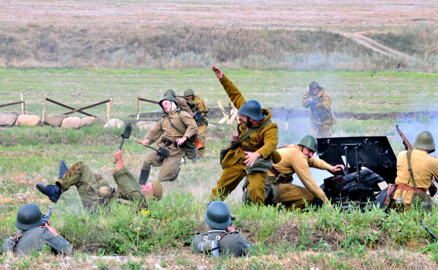 Военно-историческая реконструкция «Бои на южном направлении 1943 года – прорыв Миус-фронта»