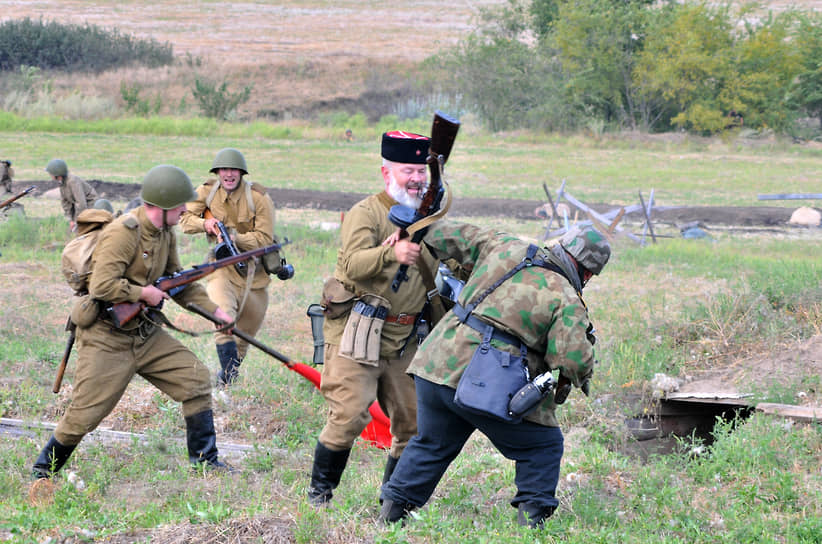 Военно-историческая реконструкция «Бои на южном направлении 1943 года – прорыв Миус-фронта»