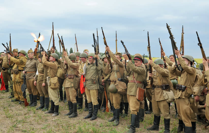 Военно-историческая реконструкция «Бои на южном направлении 1943 года – прорыв Миус-фронта»