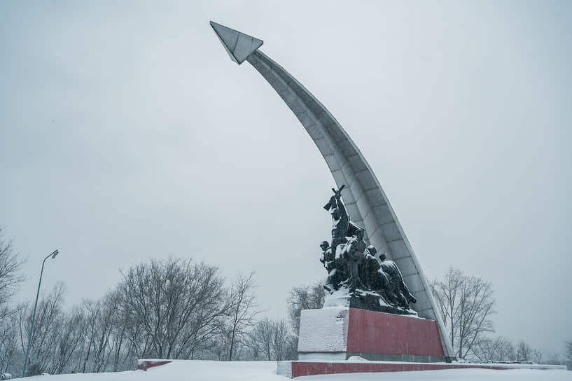Кумженская роща в снегу.