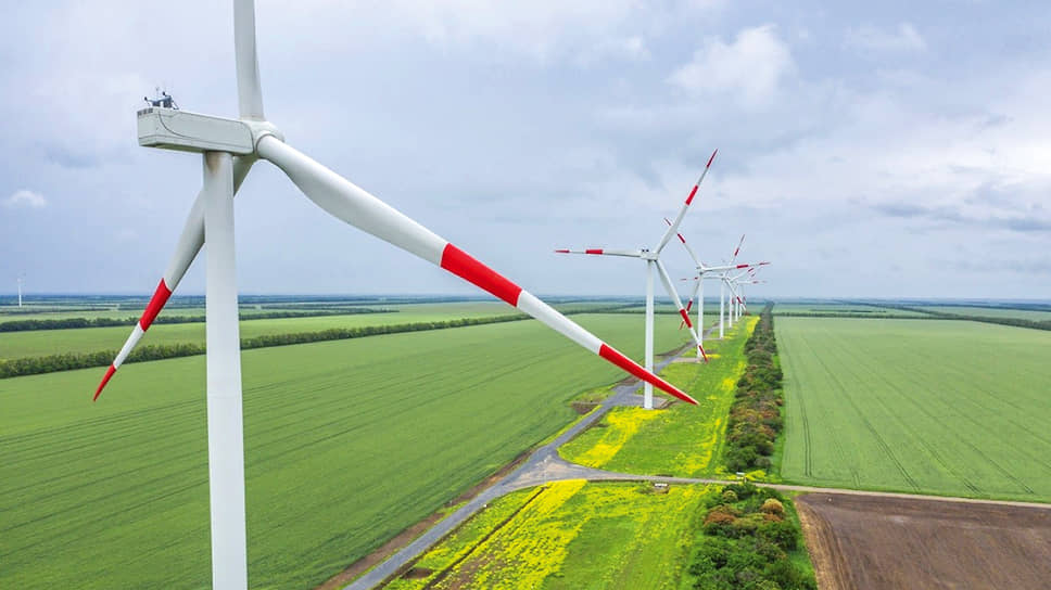 Инвестиции итальянской Enel в Азовскую ВЭС мощностью 90 МВт составили €132 млн. Теперь у ветропарка новые собственники  (источник фото — АИР Ростовской области)