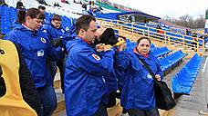 Спасатели и медики отработали действия по обрушению трибун на стадионе в Самаре