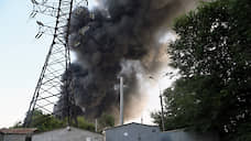 На месте крупного пожара на складе с пластмассой в Самаре ликвидировано открытое горение