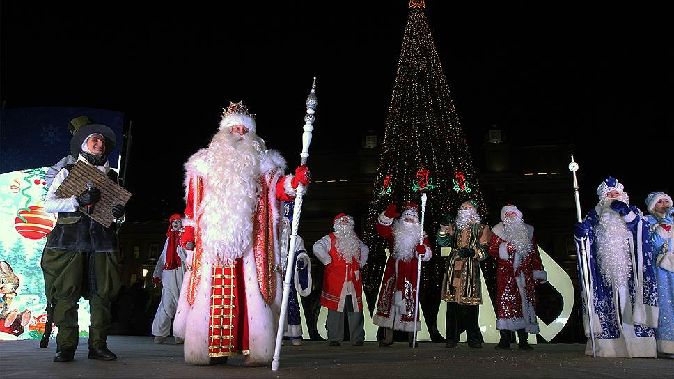 Фотоотчет с визита Деда Мороза из Великого Устюга в Самару