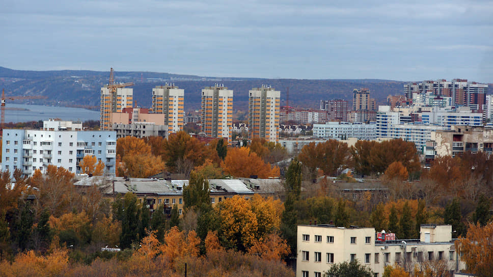 Самарские новостройки осенью