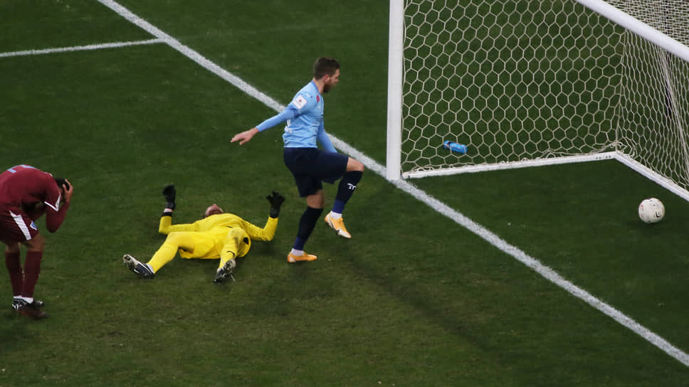 Первый гол в ворота «Велеса» забил Егор Голенков.