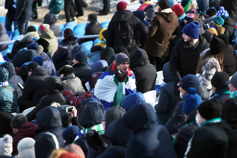 Матч «Крыльев Советов» против омского «Иртыша», которая прошел на «Металлурге» 14 марта, посмотрели 2622 человека