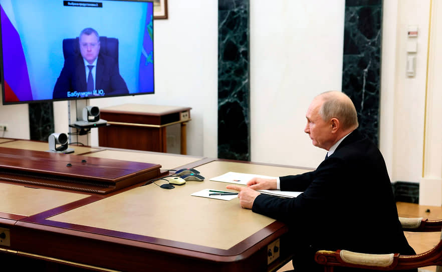 Владимир Путин пожелал Игорю Бабушкину успехов в новом губернаторском сроке