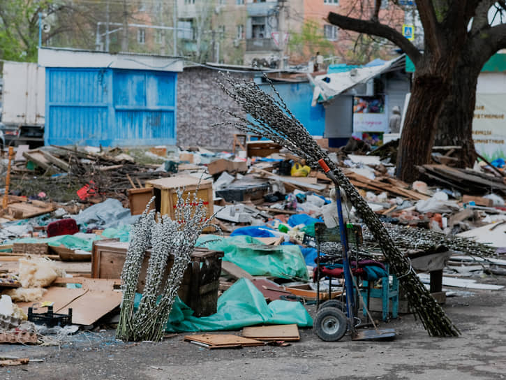 Рынок на Маркина в Астрахани снесли в минувшем апреле