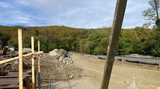 Дожди размыли временную переправу через Шапсухо в Туапсинском округе