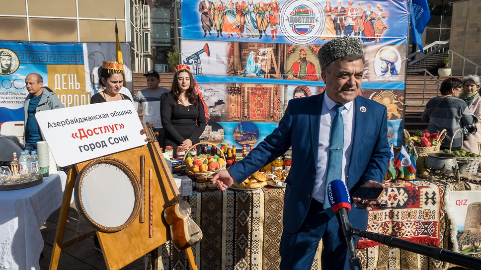 Председатель сочинской городской общественной организации «Азербайджанский центр поддержки соотечественников “Достлуг”» Салимов Ильгар