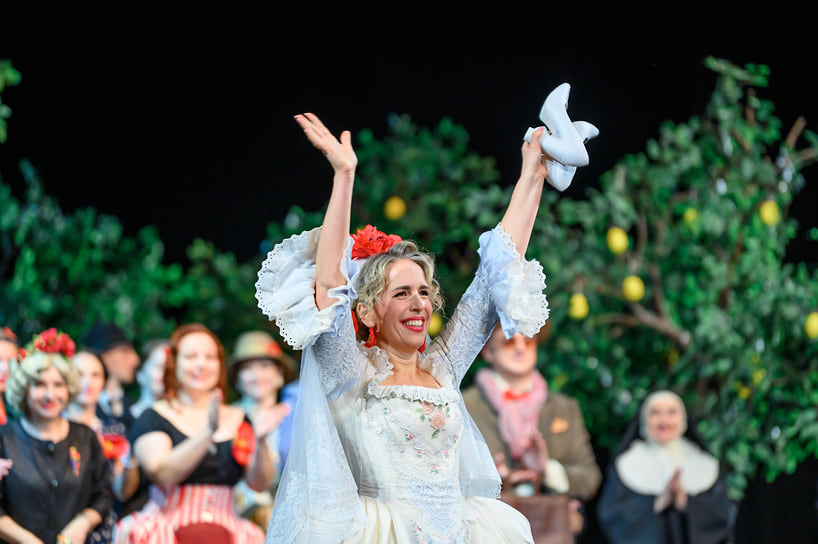 Заслуженная артистка Красноярского края Дарья Рябинко (Розина)