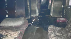 В поселке Горячеводском на 70 квадратных метрах сгорел частный дом