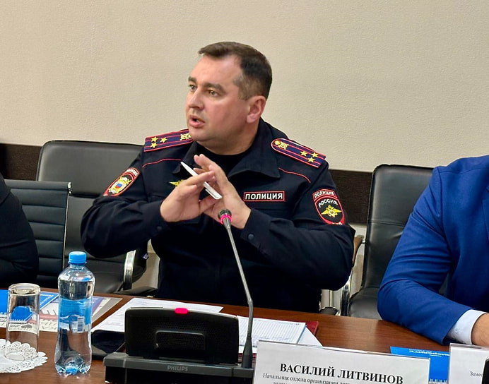 Василий Литвинов, начальник управления организации деятельности подразделений по делам несовершеннолетних УОДУУП и ПДН ГУ МВД по Ставропольскому краю