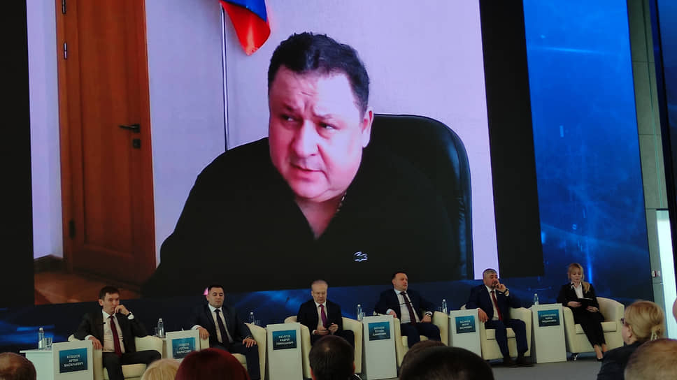 Вице-премьер Донецкой народной республики Сергей Раздорский по ВКС принял участие в заседании Ассоциации застройщиков Башкирии