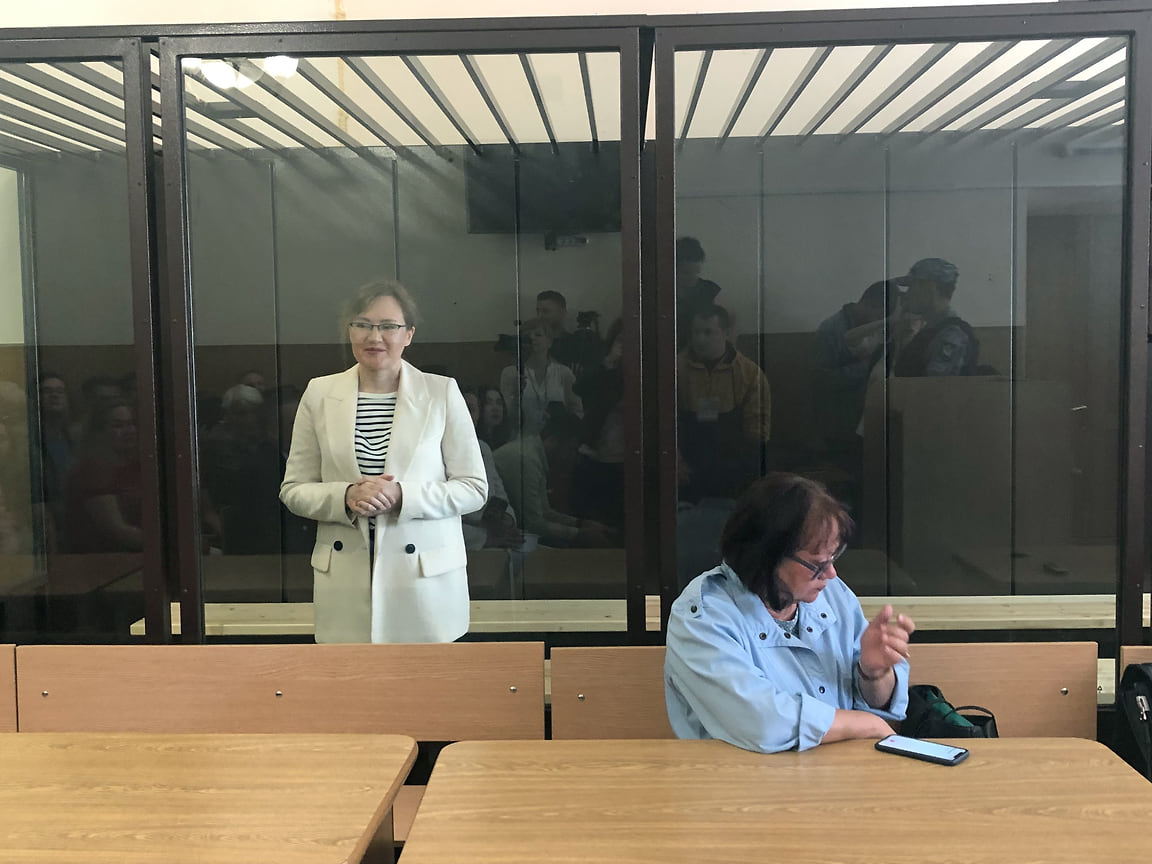 Лилия Чанышева (слева) пыталась обжаловать приговор 